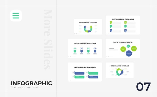数据可视化对比展示keynote模板 - 顶尖PPT