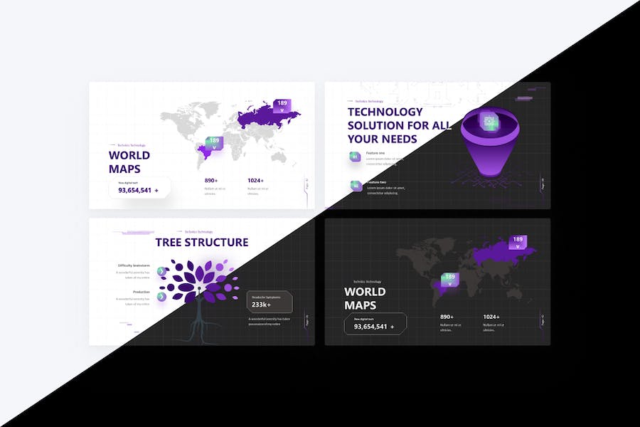 ai ppt人工智能科技大模型PPT模板 - 顶尖PPT