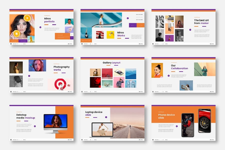 高端商务风格主题演讲展示Keynote模板 - 顶尖PPT