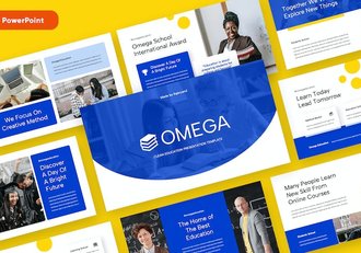 在线教育培训课程PPT模板 - 顶尖PPT