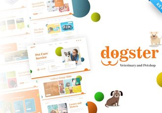 猫狗宠物饲养行业宠物介绍keynote模板 - 顶尖PPT