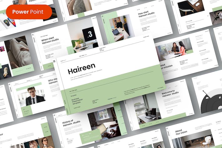 欧美高端简约风格PPT模板 - 顶尖PPT