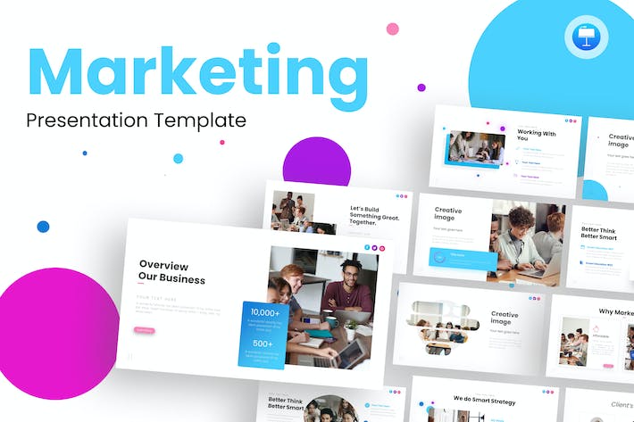 营销策划创意商务keynote模板 - 顶尖PPT