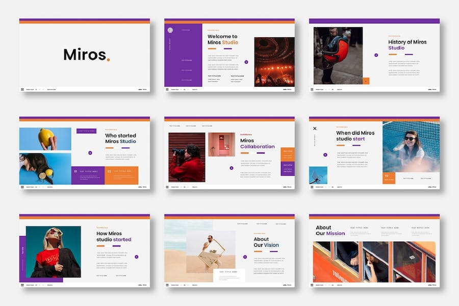 高端商务风格主题演讲展示Keynote模板 - 顶尖PPT