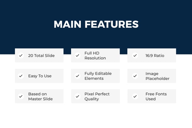 黑色底数据对比信息图形PPT模板 - 顶尖PPT