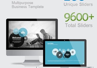 多种色彩搭配PPT模板 - 顶尖PPT