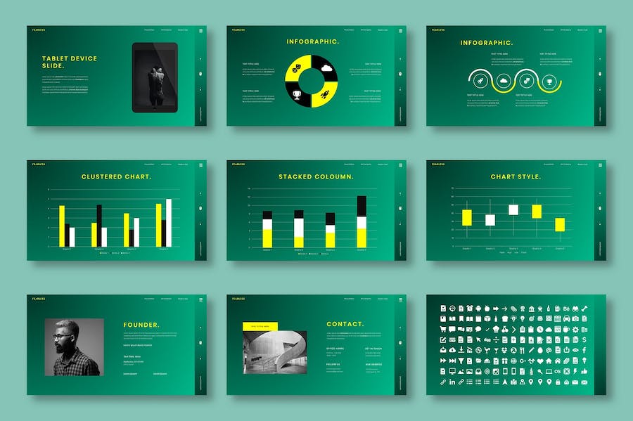 商务创业项目融资路演推介PPT模板 - 顶尖PPT