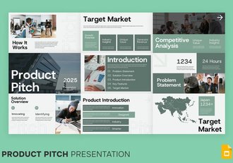 产品市场分析PPT模板 - 顶尖PPT