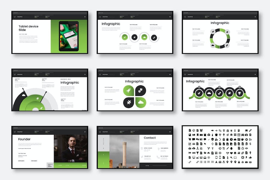 商务合作业务展示PPT模板 - 顶尖PPT