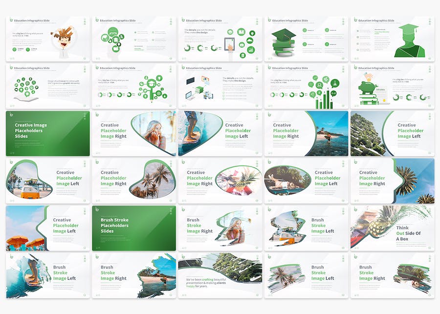 多用途商务数据图形PPT模板 - 顶尖PPT