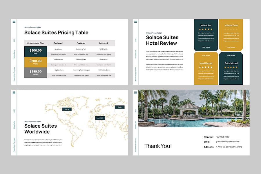 酒店旅游行业推介营销方案PPT模板 - 顶尖PPT
