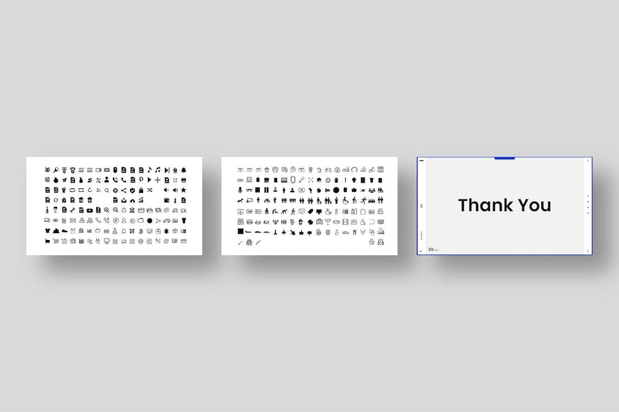 创意极简线框商务商业工作总结新年计划通用PPT模板 - 顶尖PPT