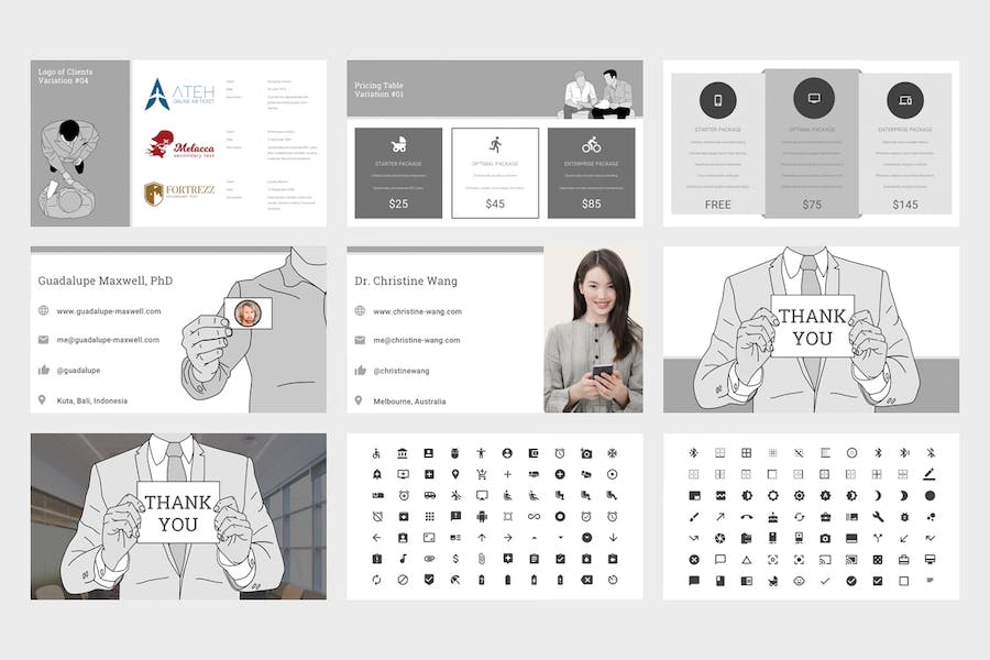 企业品牌简介商务推广宣传Keynote模板 - 顶尖PPT