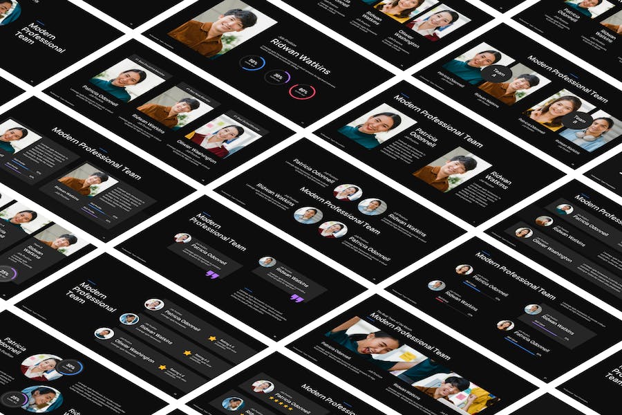 现代团队专业建设管理PPT模板 - 顶尖PPT