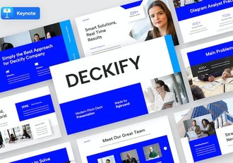 融资项目路演演讲稿讲座Keynote模板 - 顶尖PPT