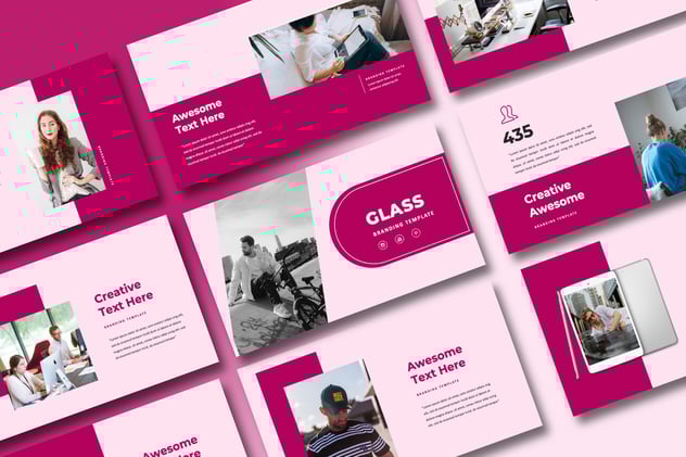 简约时尚男人装品牌展示PPT模板 - 顶尖PPT