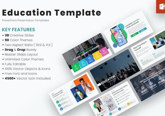 教育培训课程教学设计展示PPT模板 - 顶尖PPT