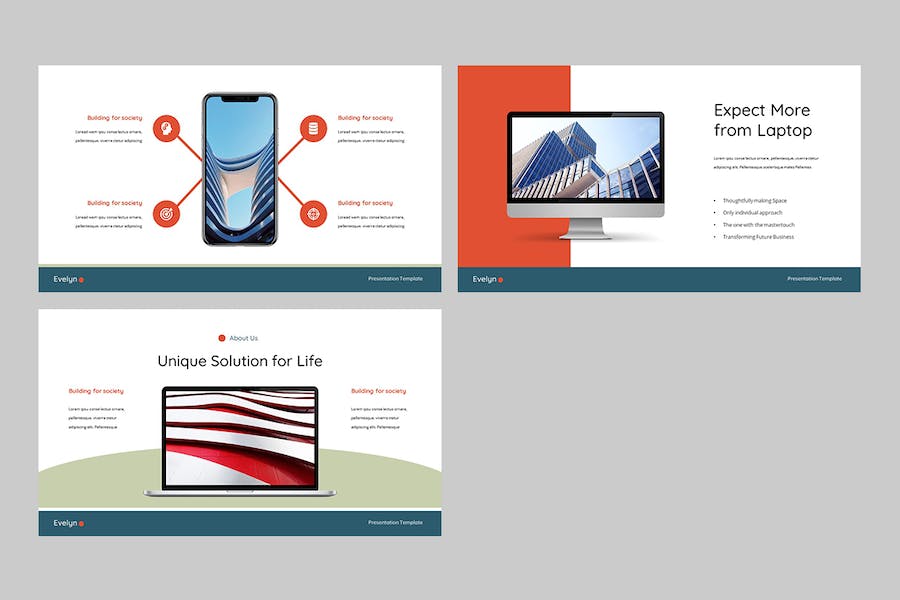 欧美建筑设计与工程商务Keynote模板 - 顶尖PPT