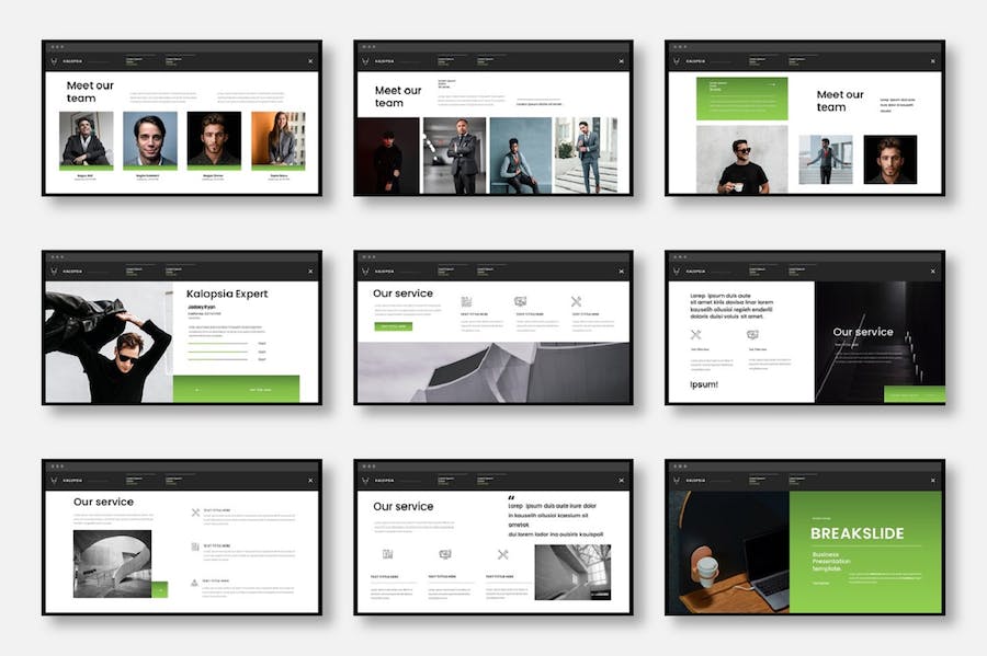 商务合作业务展示PPT模板 - 顶尖PPT