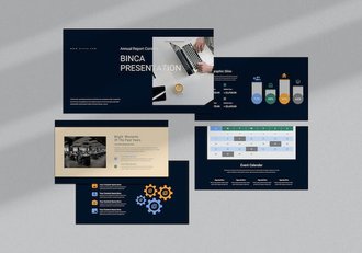 高级年度报告主题Keynote模板 - 顶尖PPT