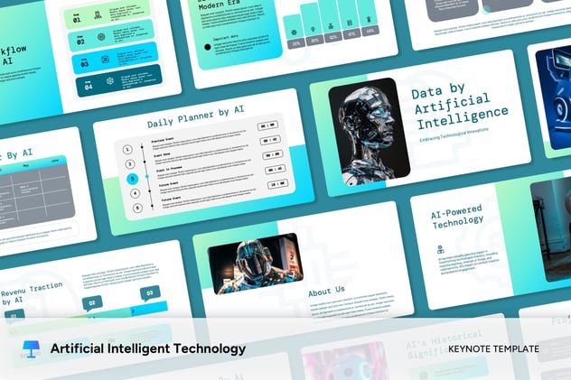人工智能技术AI Keynote - 顶尖PPT
