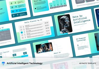 人工智能技术AI Keynote - 顶尖PPT