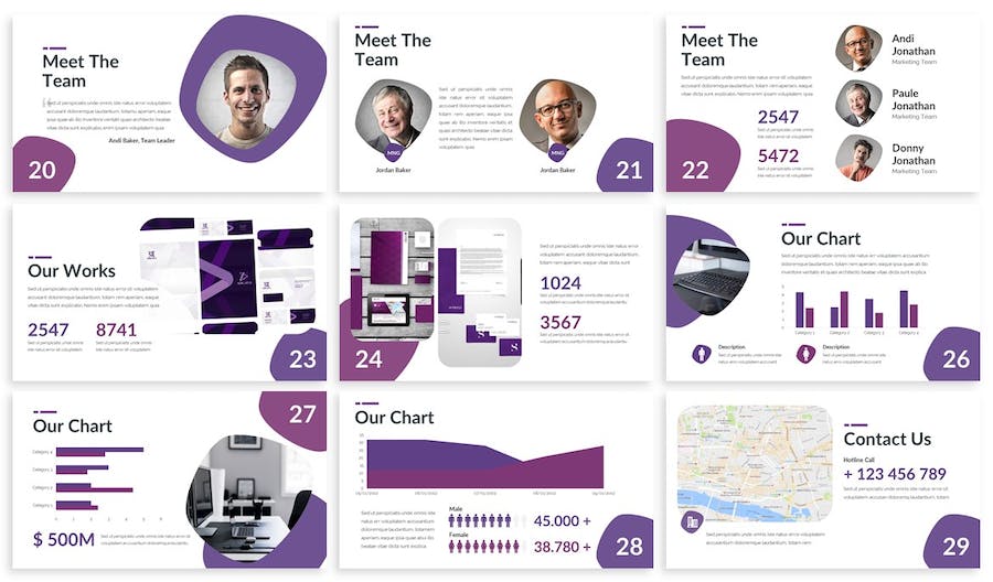 城市建筑设计展示规划PPT模板 - 顶尖PPT