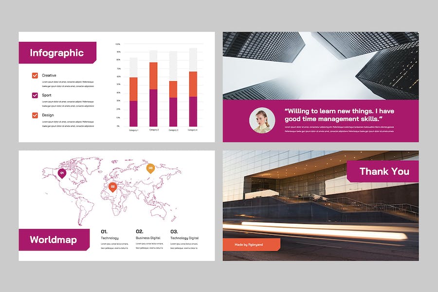 个人信息工作经历技能展示keynote模板 - 顶尖PPT