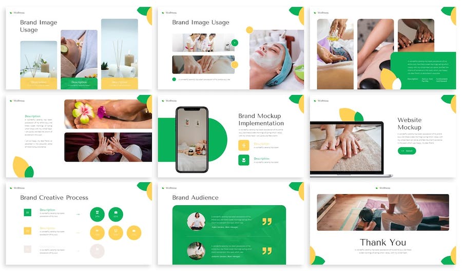 健康品牌形象宣传推广策略Keynote模板 - 顶尖PPT