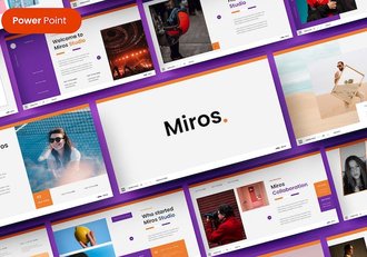 高端商务风格创意展示PPT模板 - 顶尖PPT