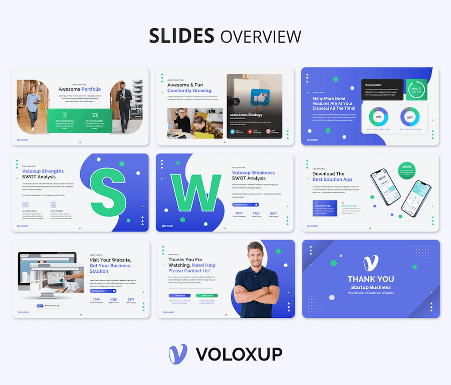 公司愿景市场分析产品/服务介绍PPT模板 - 顶尖PPT