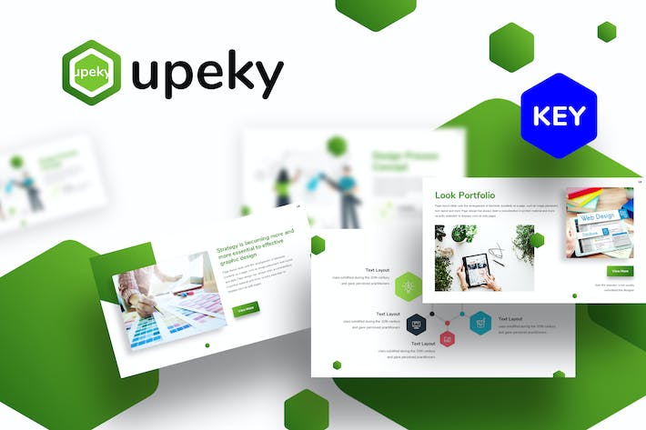 绿色环保健康主题演讲Keynote模板 - 顶尖PPT