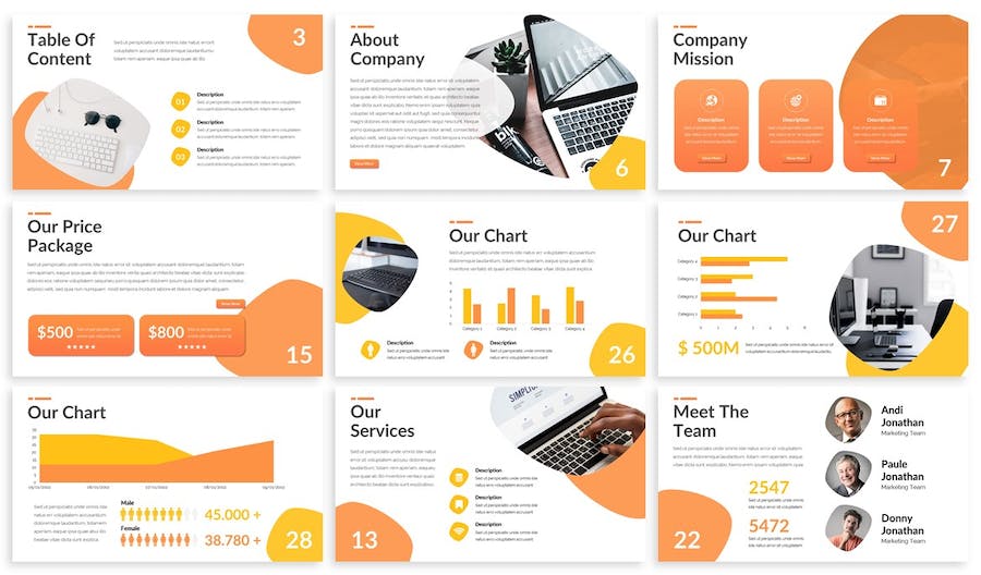 城市建筑设计展示规划PPT模板 - 顶尖PPT