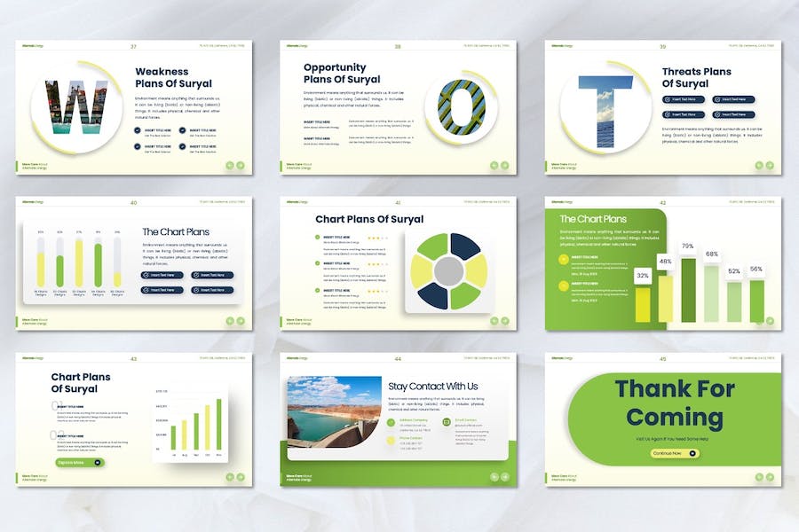 新能源风力发电PPT模板 - 顶尖PPT