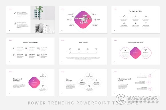 120页极简艺术唯美风格PPT模板 - 顶尖PPT