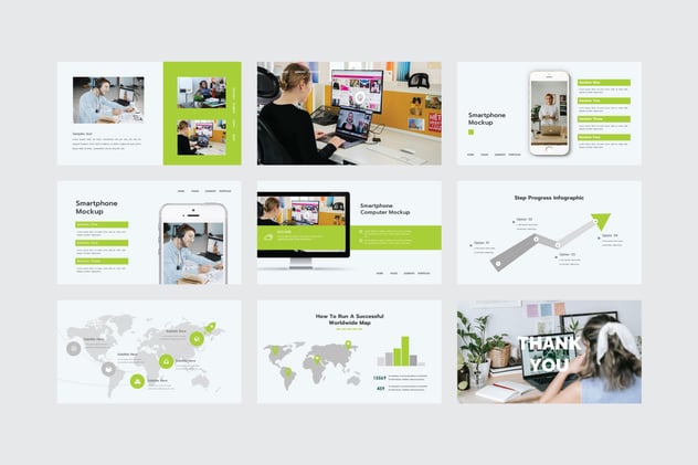 在线课程网络研讨会直播讲座PPT模板 - 顶尖PPT