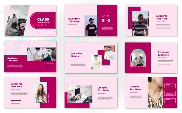 简约时尚男人装品牌展示PPT模板 - 顶尖PPT