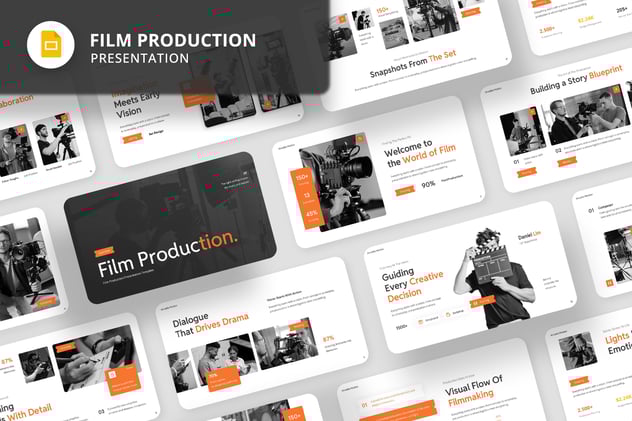 电影制作PPT模板 - 顶尖PPT