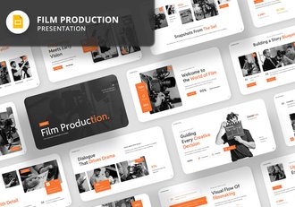 电影制作PPT模板 - 顶尖PPT