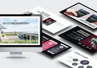 房地产楼盘项目销售推广Keynote模板 - 顶尖PPT