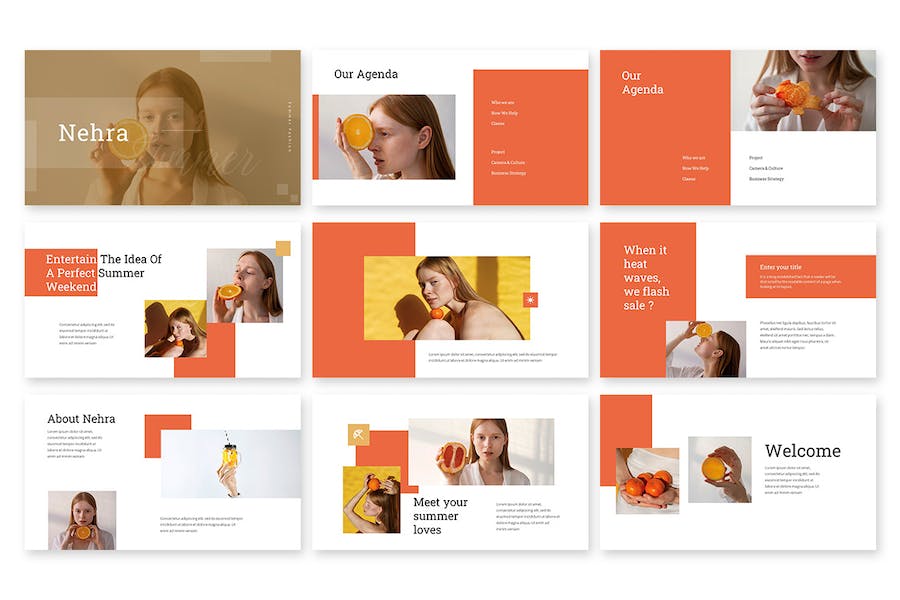 复古风格主题演讲Keynote模板 - 顶尖PPT