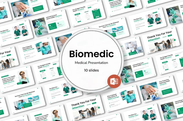 生物医学工程临床研究PPT模板 - 顶尖PPT
