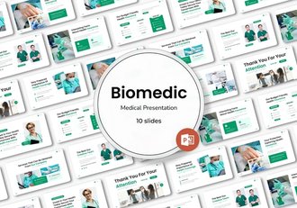 生物医学工程临床研究PPT模板 - 顶尖PPT