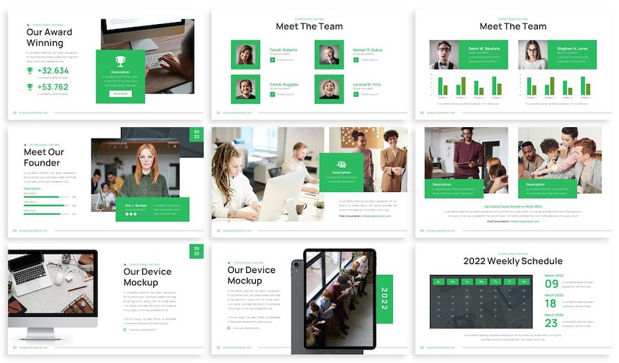 企业顾问公司介绍keynote模板 - 顶尖PPT