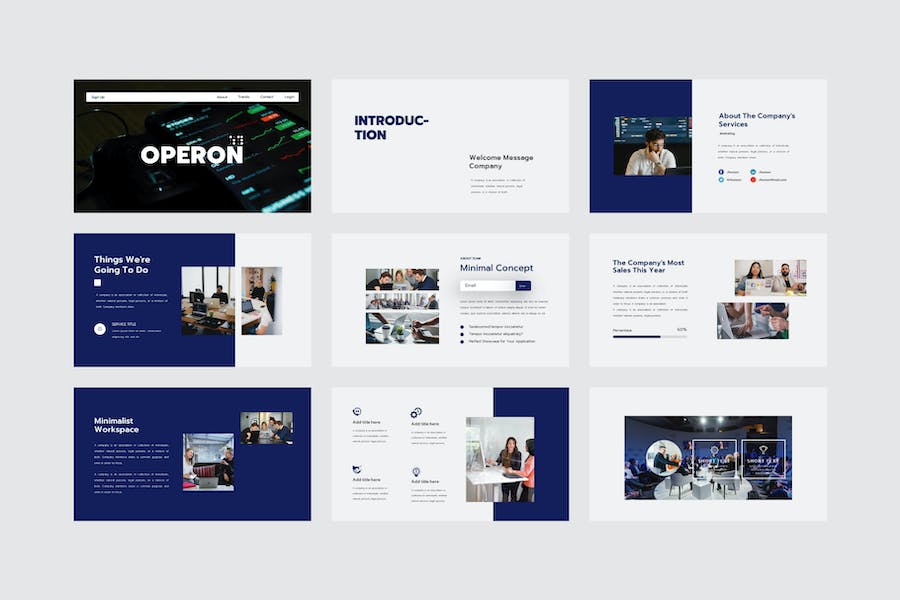 公司集团会议PPT模板 - 顶尖PPT