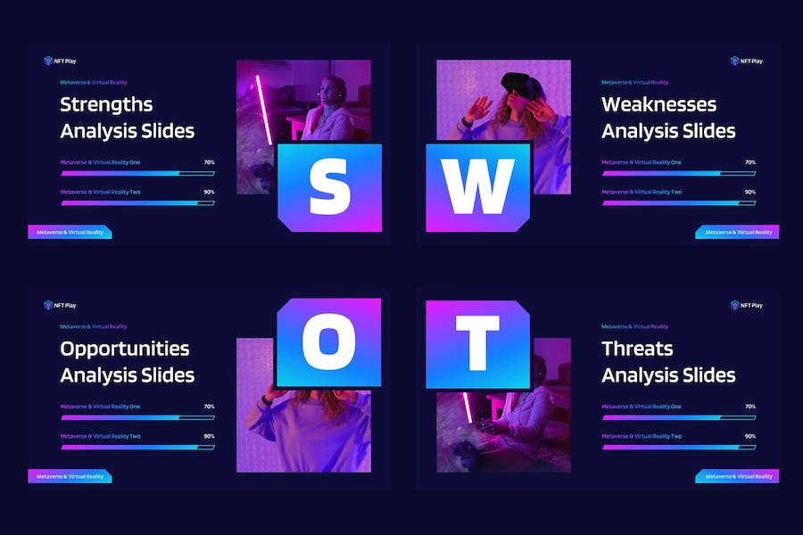 科技虚拟世界讲述展示应用创新体验Keynote模板 - 顶尖PPT