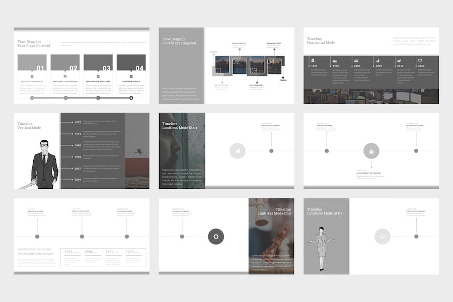 企业品牌简介商务推广宣传Keynote模板 - 顶尖PPT