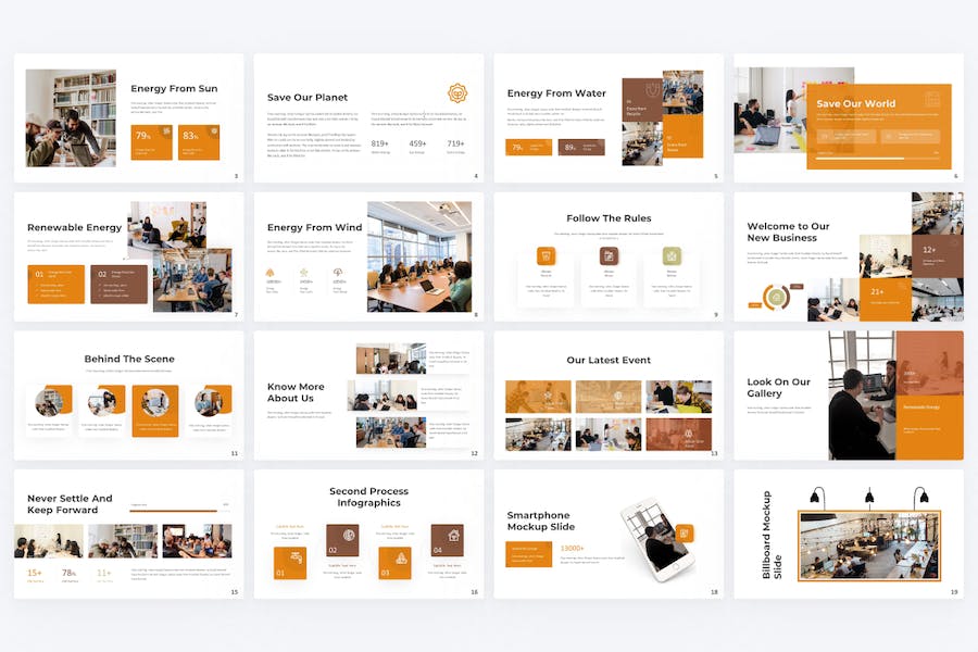 橙色商业计划年计划总结商务合作项目策划商务通用PPT模板 - 顶尖PPT