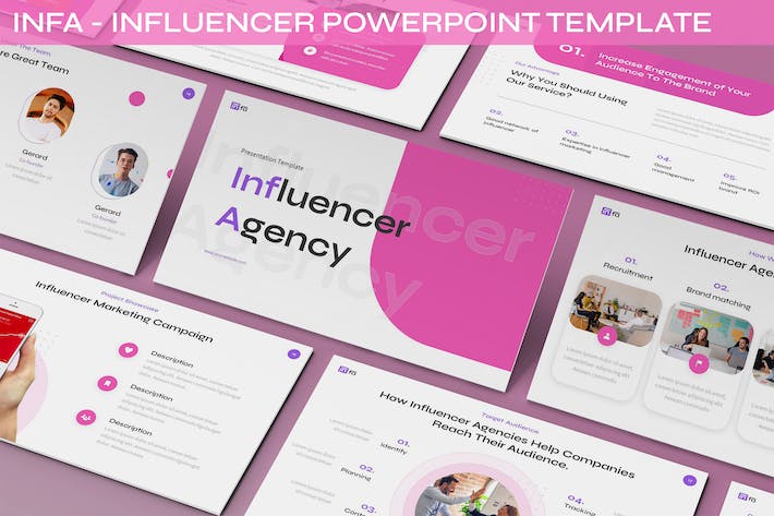 有影响力的人物或机构PPT模板 - 顶尖PPT