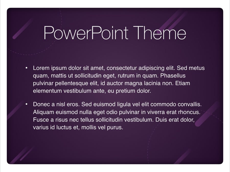 天文馆宇宙星空4:3尺寸PPT模板 - 顶尖PPT